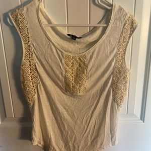American Eagle crochet top